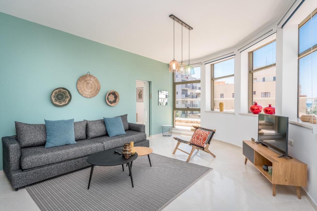 Superbe Apt Avec Terrasse Tres Proche De La Mer ! เทลอาวีฟ ภายนอก รูปภาพ